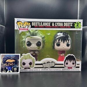 Beetlejuice and Lydia Deetz 2 Pack